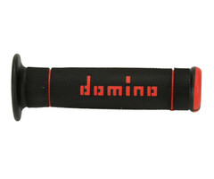 Domino Trial Griffe Full Diamond schwarz rot