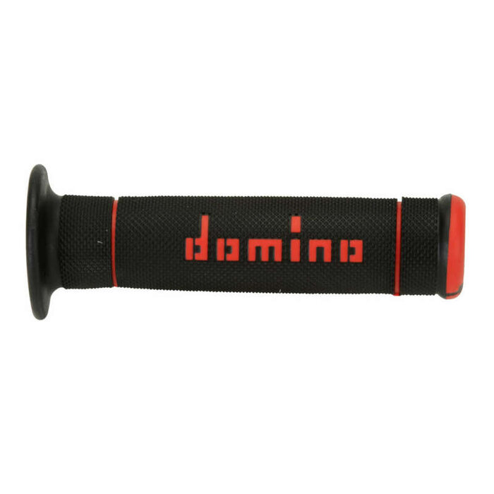 Domino Trial Griffe Full Diamond schwarz rot