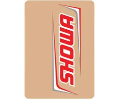 D'COR Visuals Stickerset Gabel Aufkleber Fork Decal Showa rot