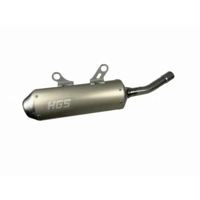 HGS Schalldämpfer Auspuff Fantic XX250 /  Yamaha YZ250 Bj. 02-25