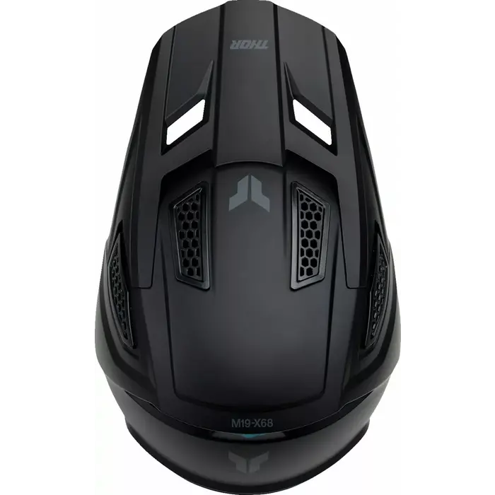 Thor Helm Fleet Blackout schwarz matt