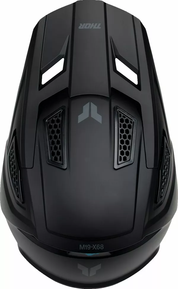 Thor Helm Fleet Blackout schwarz matt