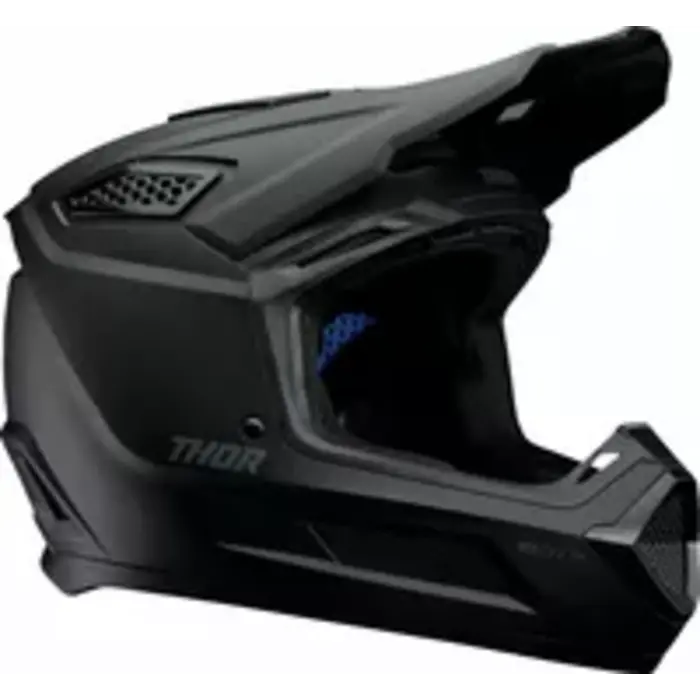 Thor Helm Fleet Blackout schwarz matt