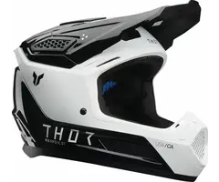 Thor Helm Fleet Storm schwarz weiß