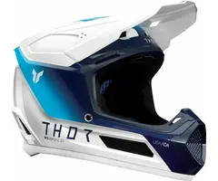 Thor Kinderhelm Fleet Storm blau weiß