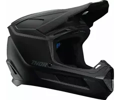 Thor Kinderhelm Fleet Blackout schwarz