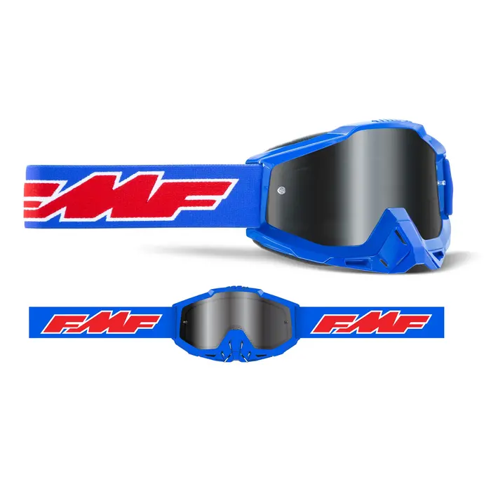 100 % FMF PowerBomb Rocket MX Brille Sand Desert blau