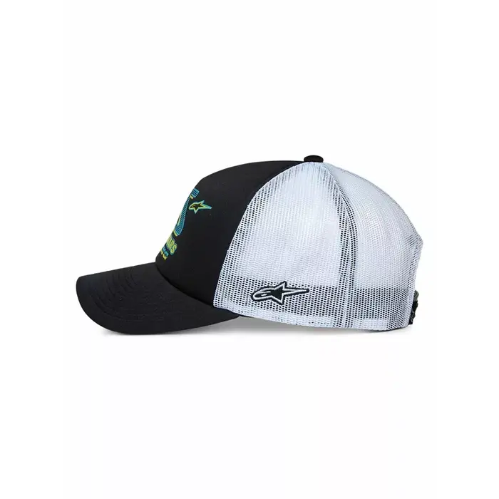 Alpinestars Ayess Trucker Kappe Cap schwarz weiß