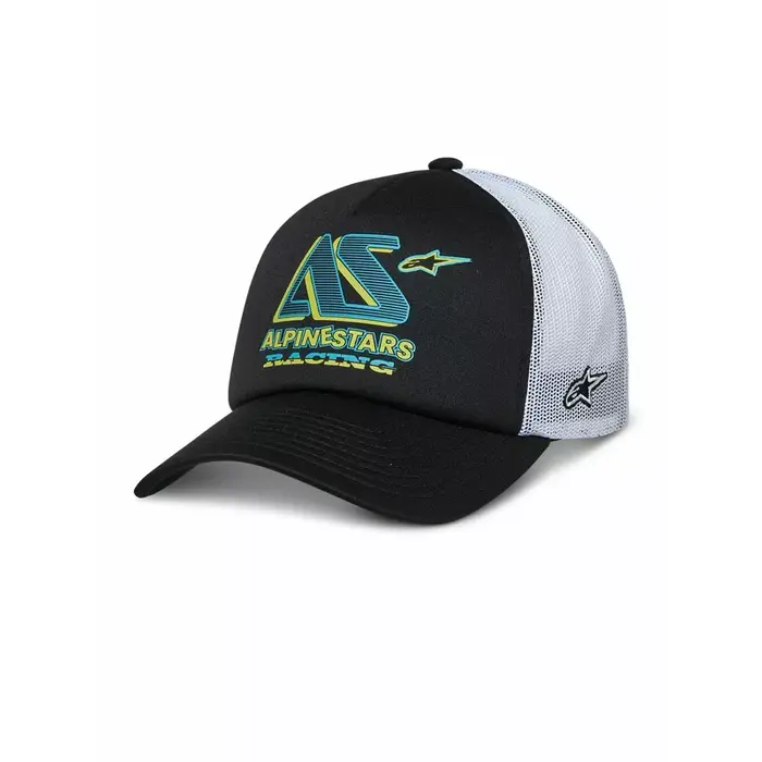 Alpinestars Ayess Trucker Kappe Cap schwarz weiß