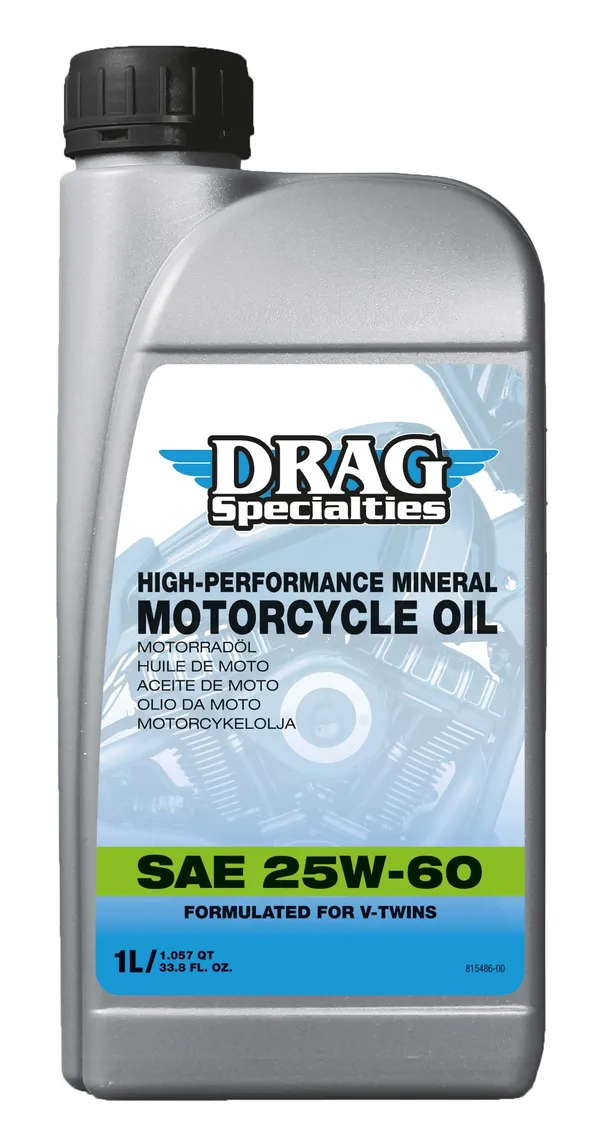 Drag Specialties Mineral Motoröl 25W-60