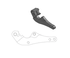 Motomaster Supermoto Street Bremsscheiben-Adapterhalterung