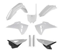 Polisport Plastik Body Kit Restyle weiß Honda CRF450 Bj. 21-24 / CRF250 Bj. 22-25