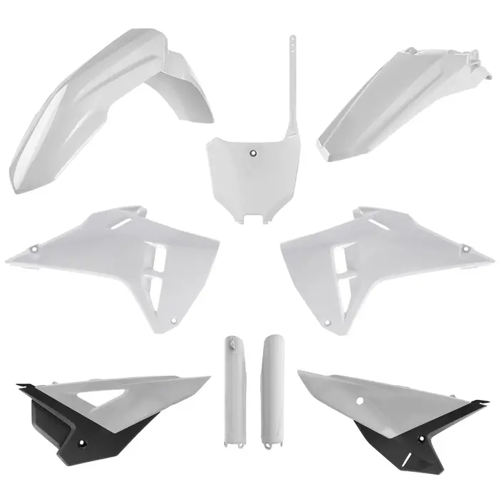 Polisport Plastik Body Kit Restyle weiß Honda CRF450 Bj. 21-24 / CRF250 Bj. 22-25