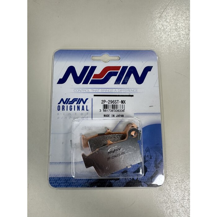 Nissin Bremsbelege Brakepad hinten für Yamaha YZF 450 / YZF 250 Bj. 22-25
