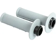 Renthal MX Original Lock-On Griffe Half Waffle Soft Grau
