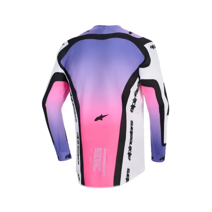 Alpinestars 2026 Supertech AFD Vista Trikot weiß lila