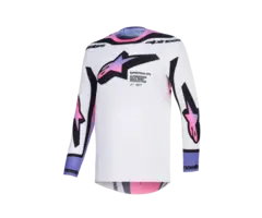 Alpinestars 2026 Supertech AFD Vista Trikot weiß lila
