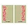 Gabel-Aufkleber FORK STICKERS SHOWA CL