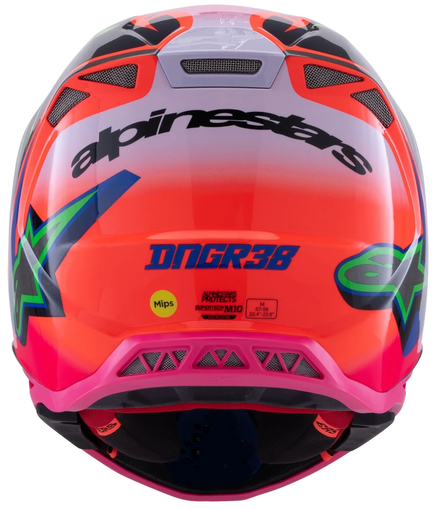 Alpinestars SM10 Supertech Motocross Helm Deegan Monster ECE06