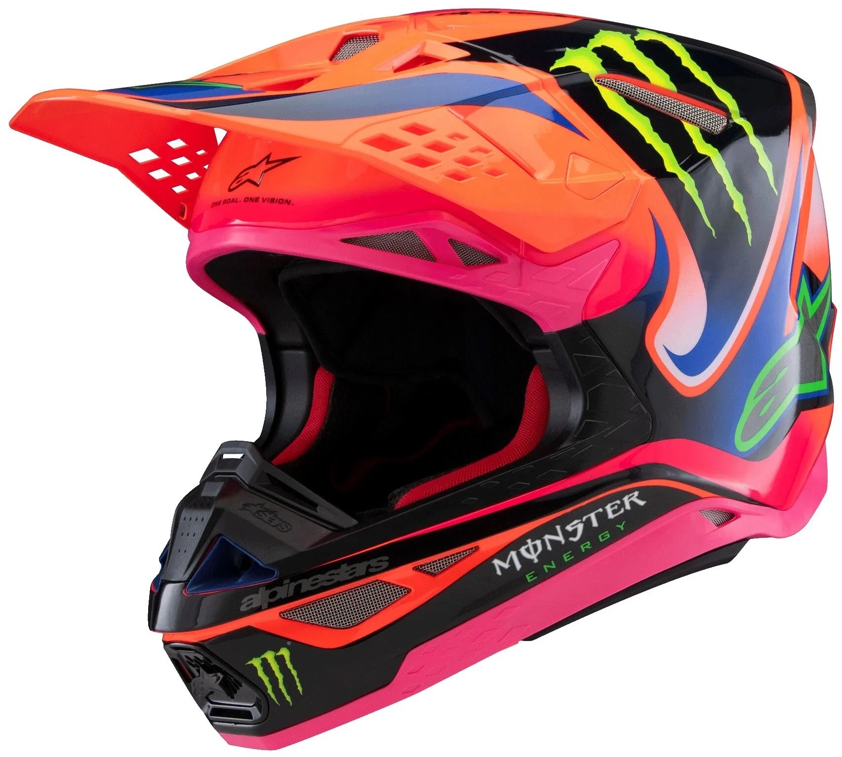 Alpinestars SM10 Supertech Motocross Helm Deegan Monster ECE06