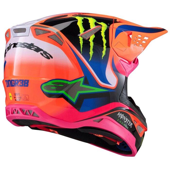 Alpinestars SM10 Supertech Motocross Helm Deegan Monster ECE06