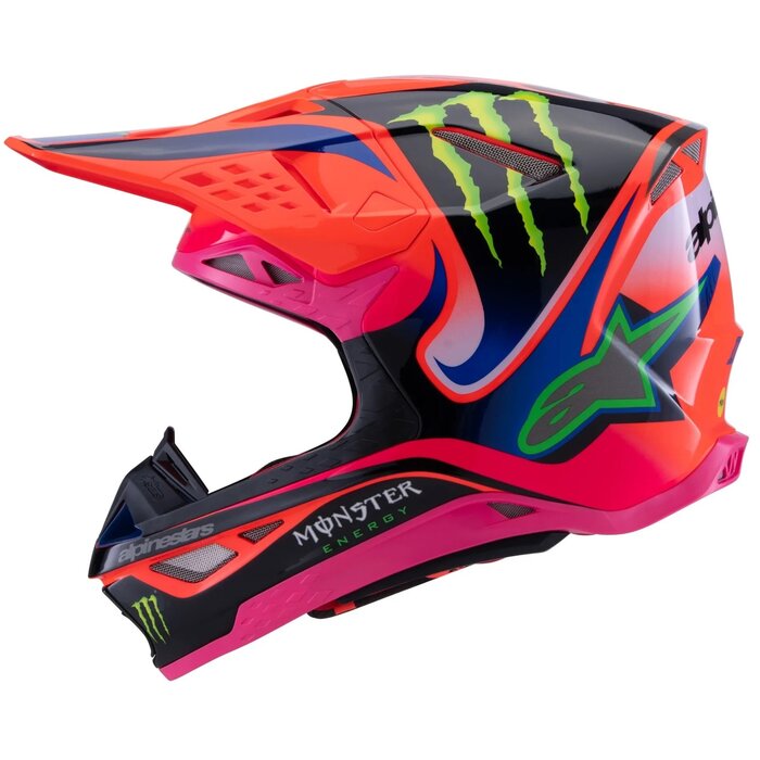 Alpinestars SM10 Supertech Motocross Helm Deegan Monster ECE06