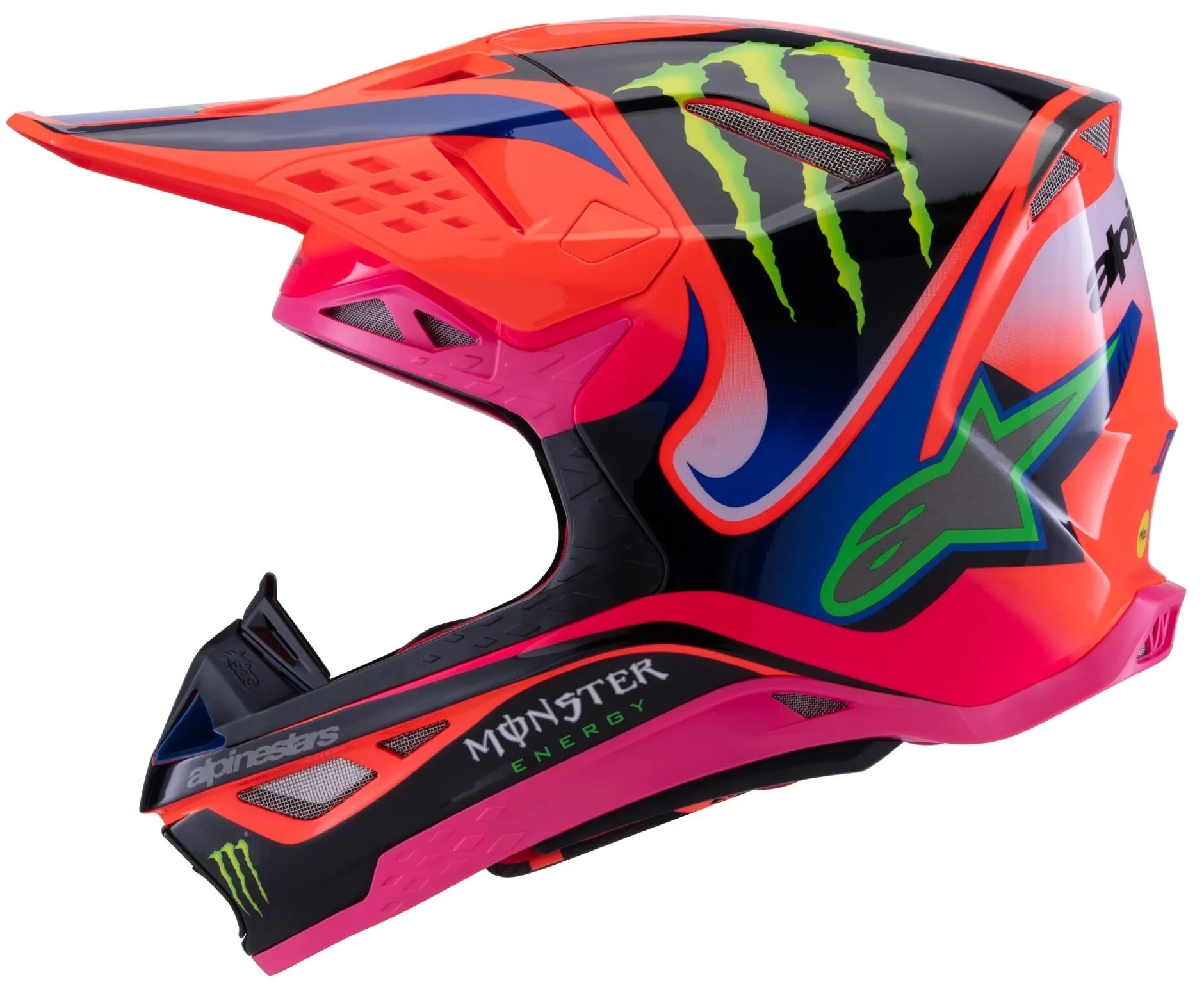 Alpinestars SM10 Supertech Motocross Helm Deegan Monster ECE06