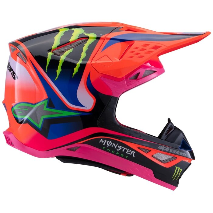 Alpinestars SM10 Supertech Motocross Helm Deegan Monster ECE06