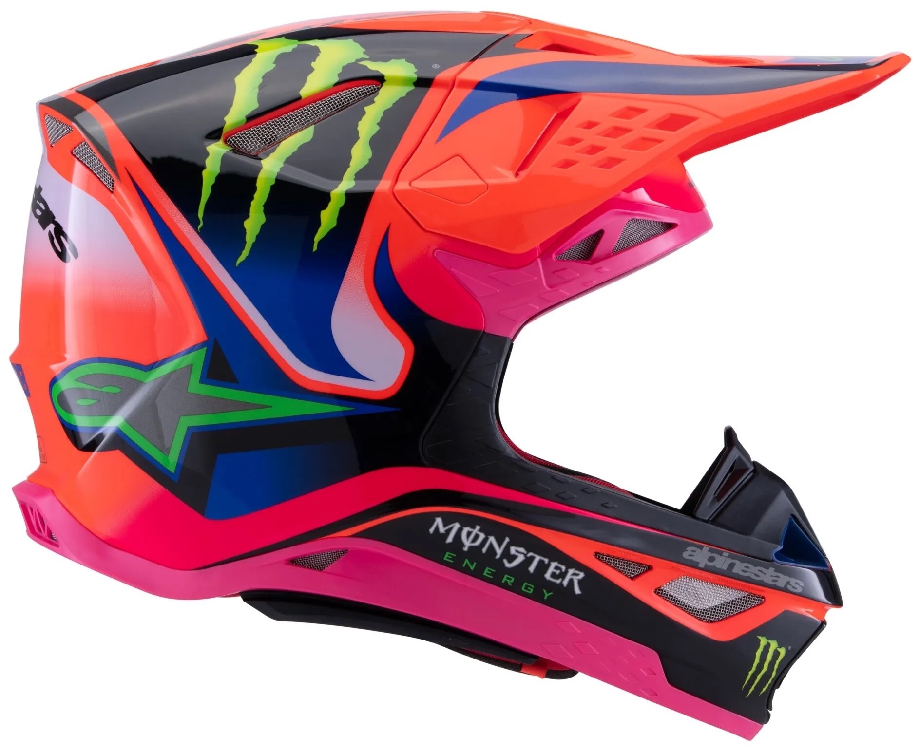 Alpinestars SM10 Supertech Motocross Helm Deegan Monster ECE06