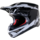 SM10 Supertech Motocross Helm Ampress ECE schwarz weiß matt