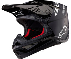 Alpinestars SM10 Supertech Motocross Helm Flood ECE schwarz
