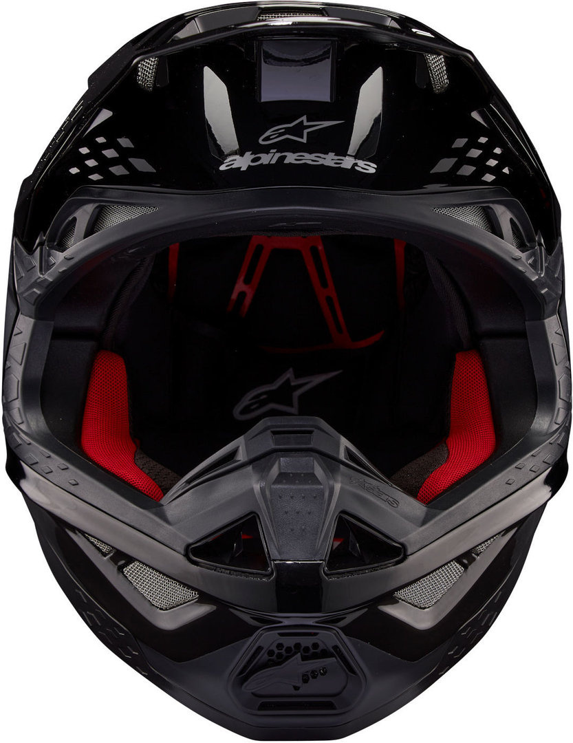 Alpinestars SM10 Supertech Motocross Helm Flood ECE schwarz