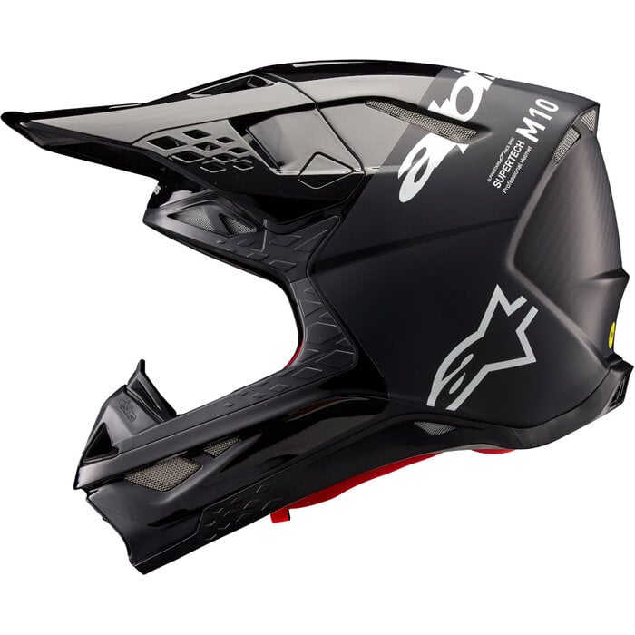 Alpinestars SM10 Supertech Motocross Helm Flood ECE schwarz