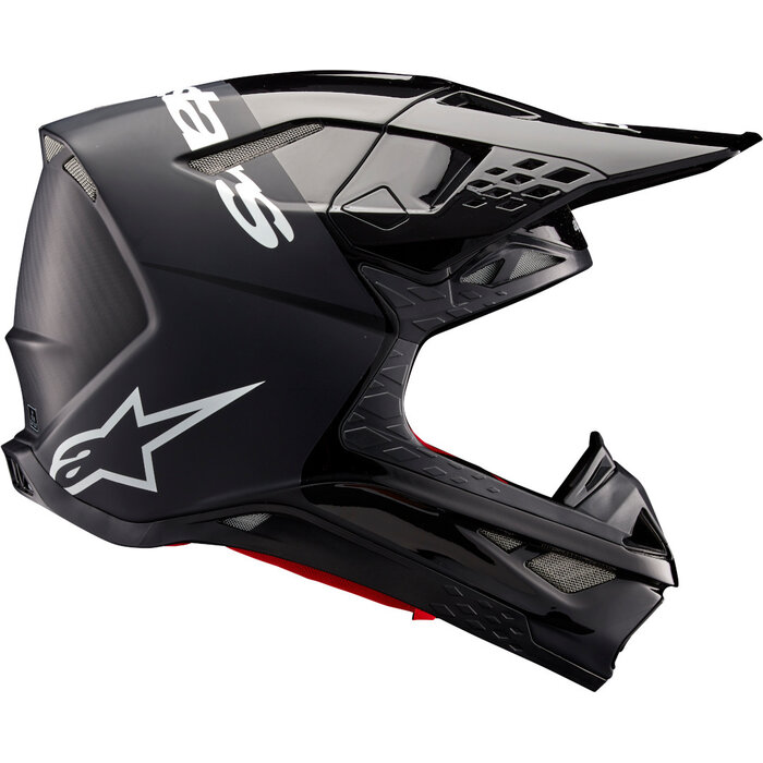 Alpinestars SM10 Supertech Motocross Helm Flood ECE schwarz
