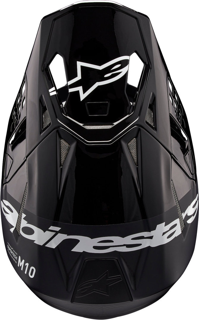 Alpinestars SM10 Supertech Motocross Helm Flood ECE schwarz