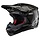 SM10 Supertech Motocross Helm Fame ECE schwarzer Kohlenstoff