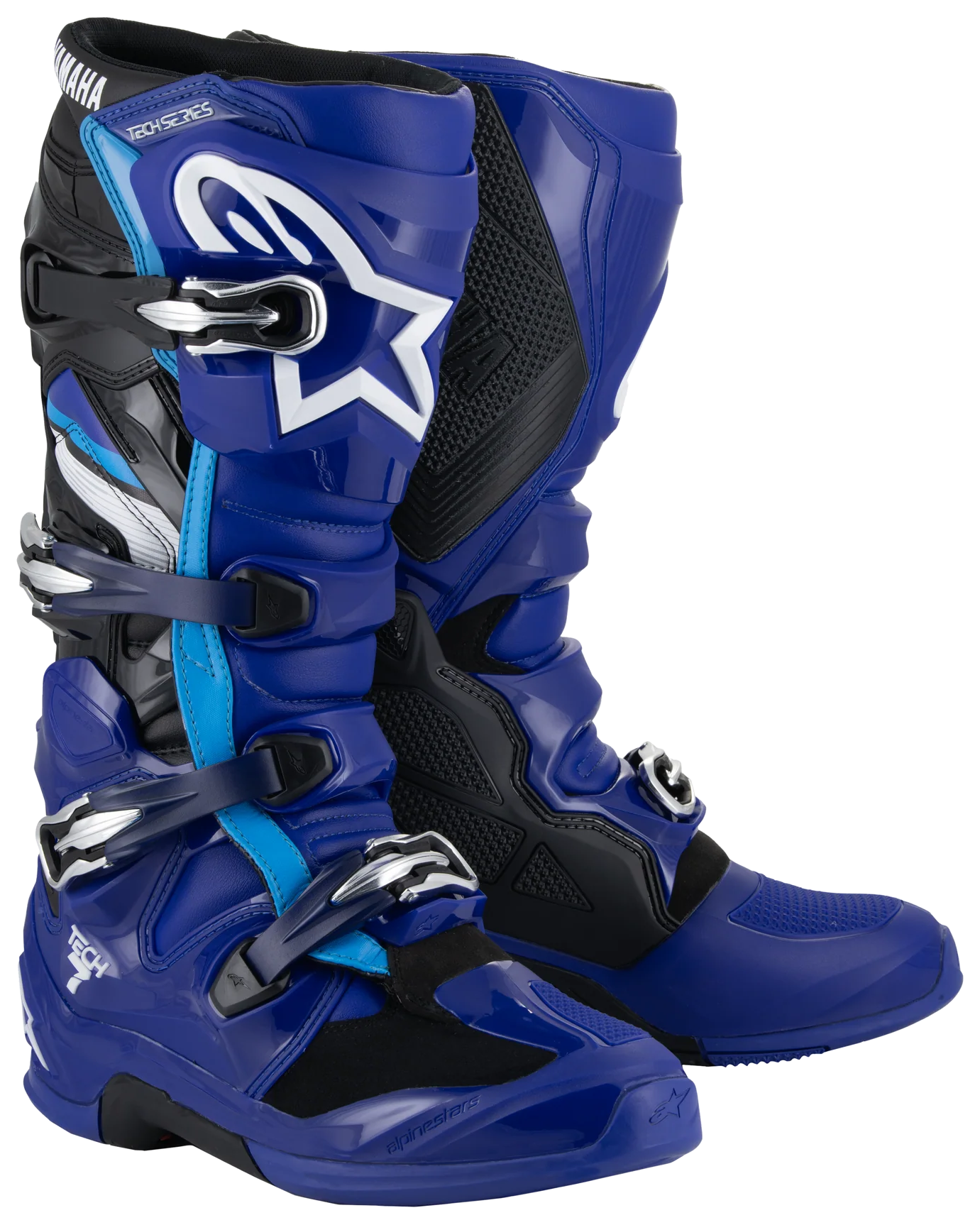 Alpinestars Tech 7 Motocross Stiefel - Yamaha Edition