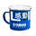 Paddock Blue Enamel Racing Tasse Käferl