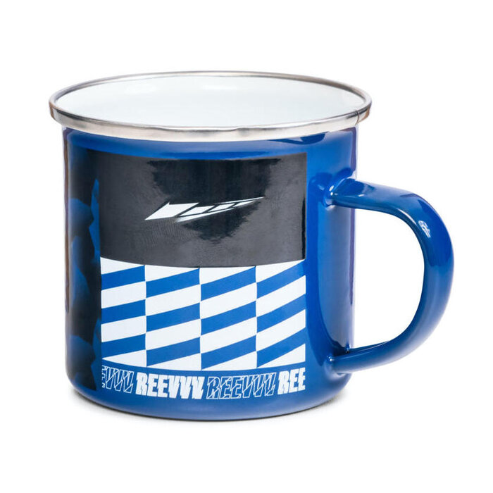 Yamaha Paddock Blue Enamel Racing Tasse Käferl