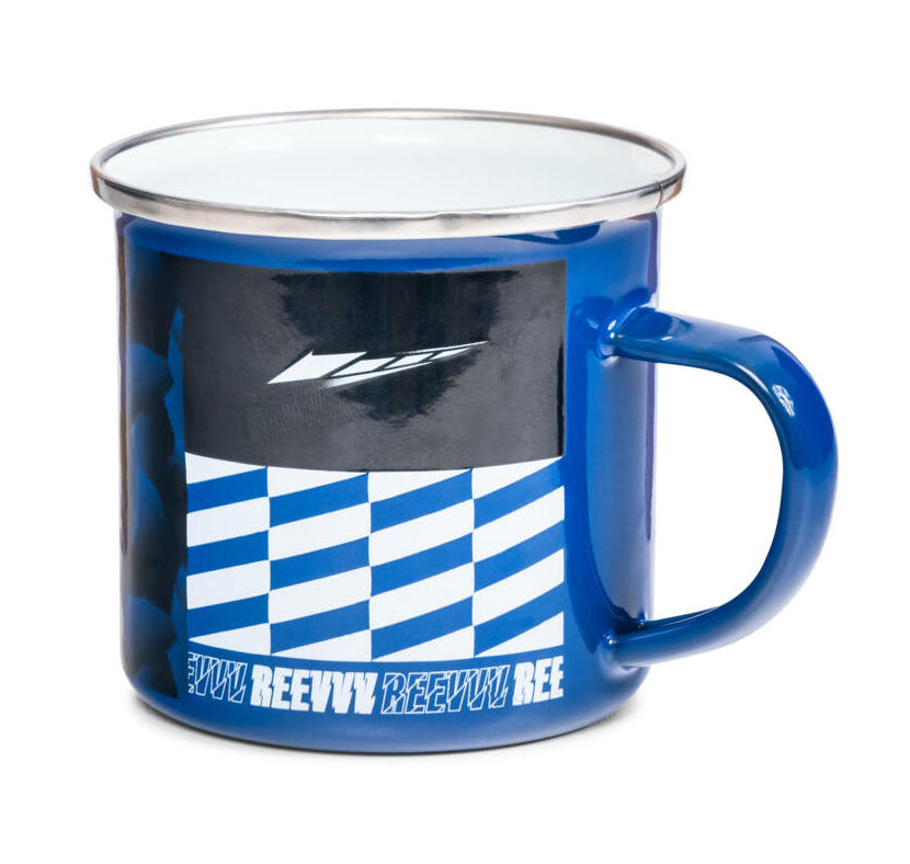 Yamaha Paddock Blue Enamel Racing Tasse Käferl