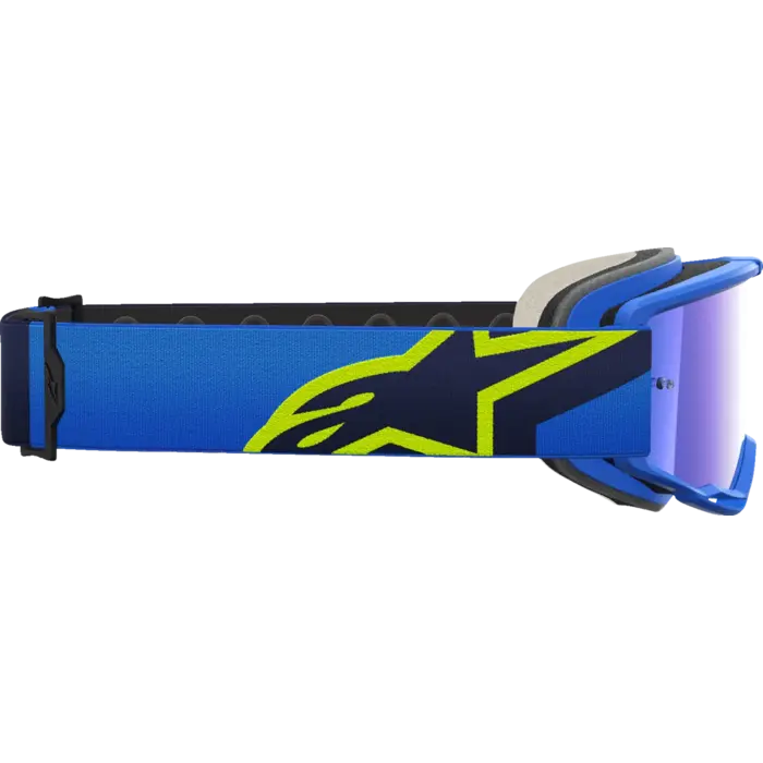 Alpinestars Vision 5 Corp - MX Morocross Brille blau neongelb
