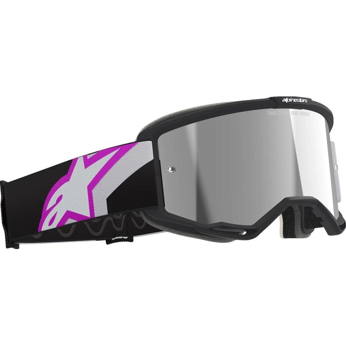 Alpinestars Vision 5 Corp - MX Morocross Brille grau pink