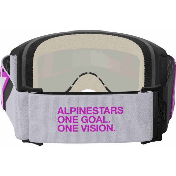 Alpinestars Vision 5 Corp - MX Morocross Brille grau pink