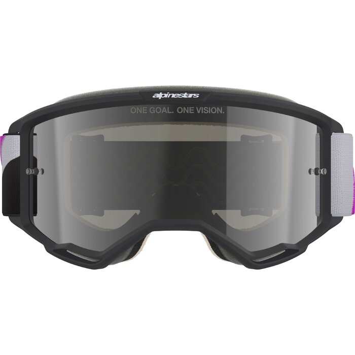 Alpinestars Vision 5 Corp - MX Morocross Brille grau pink