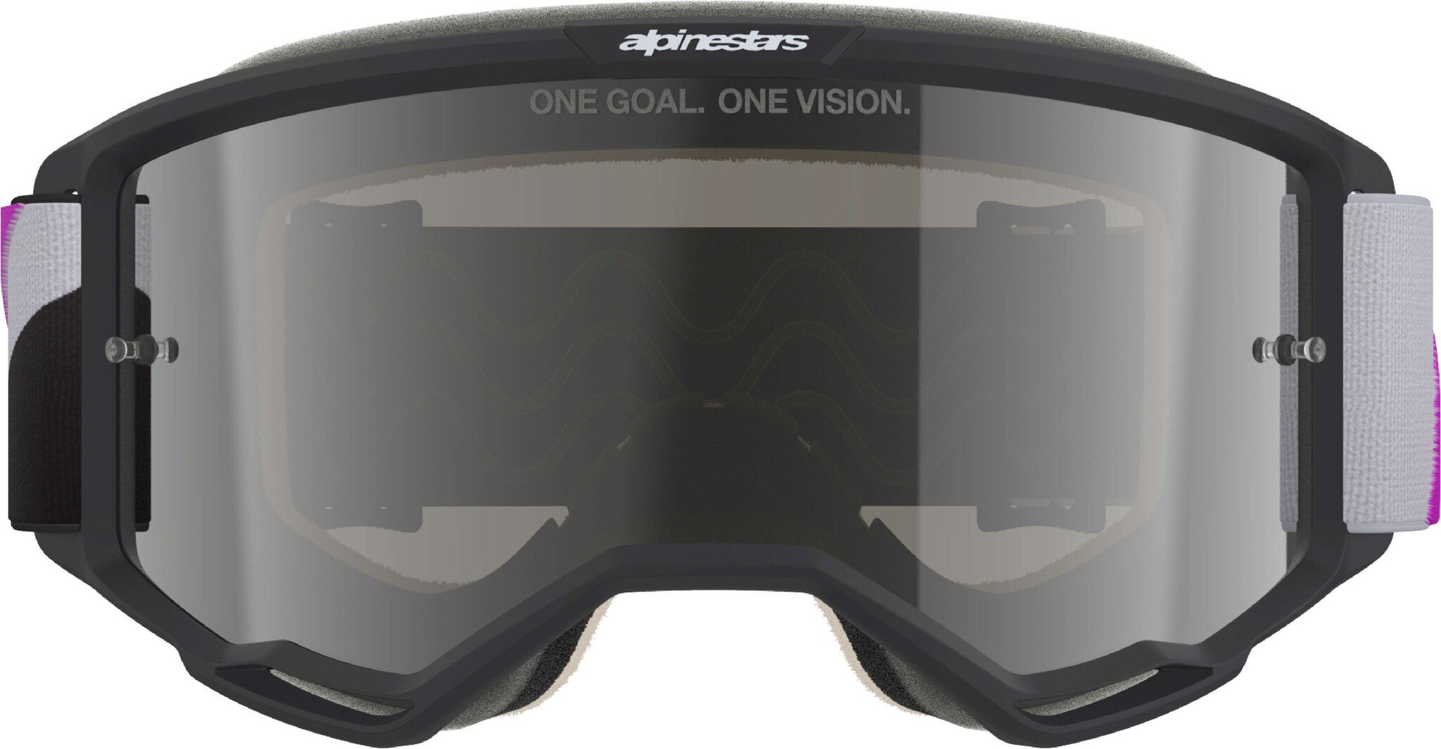 Alpinestars Vision 5 Corp - MX Morocross Brille grau pink