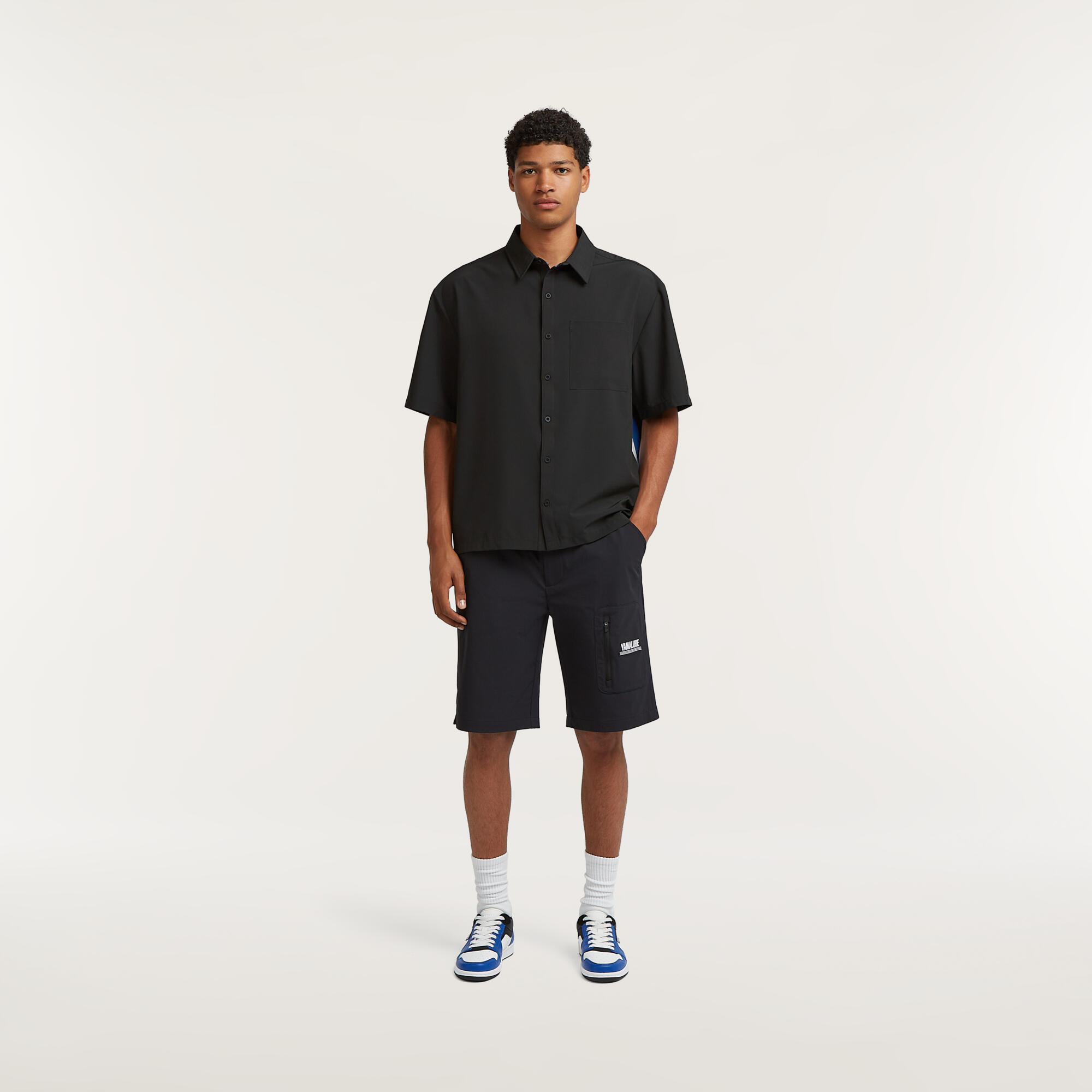 Yamaha Paddock Blue Urban gewebtes Hemd für Herren