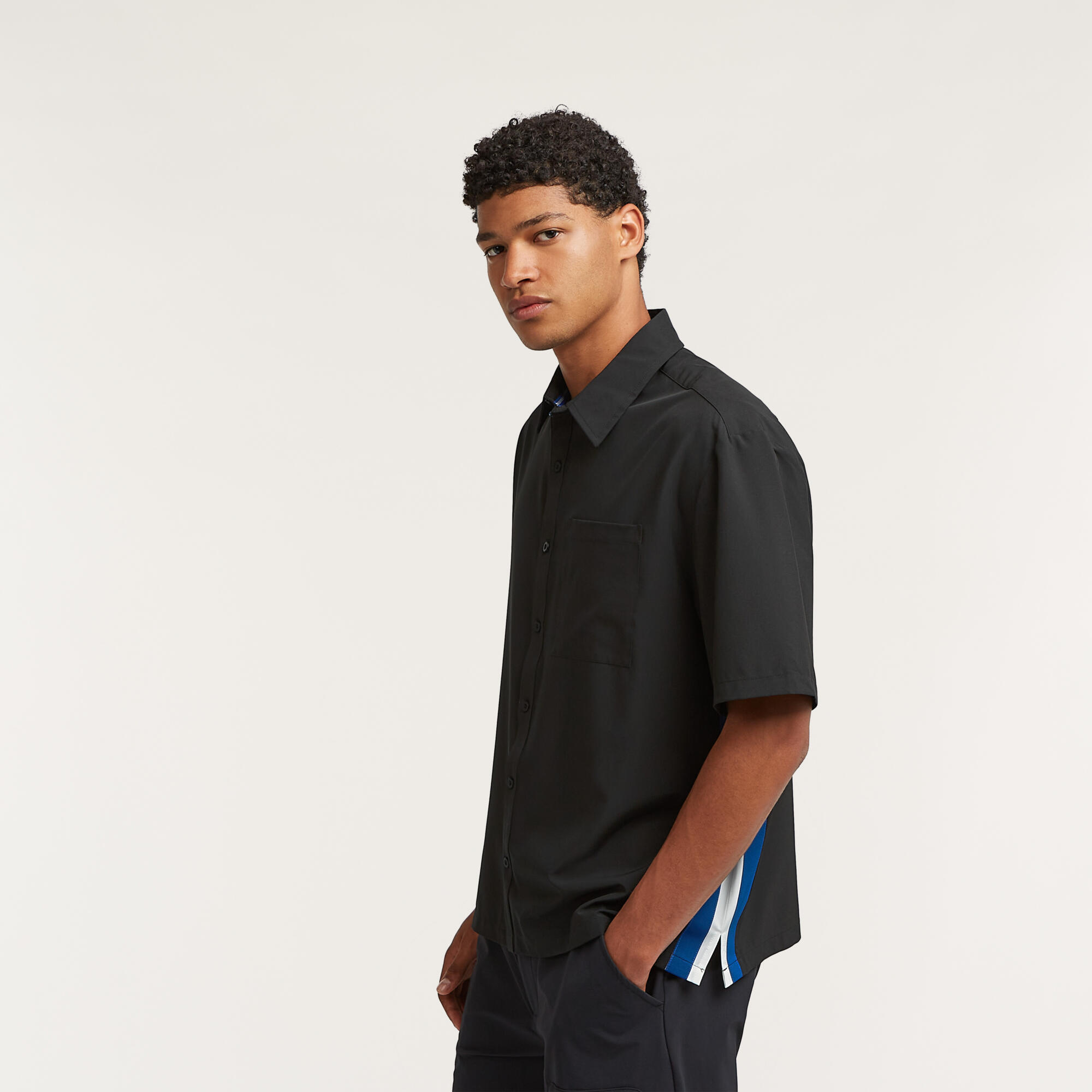 Yamaha Paddock Blue Urban gewebtes Hemd für Herren