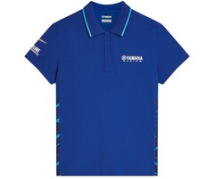 Yamaha Paddock Blue Team Poloshirt für Damen