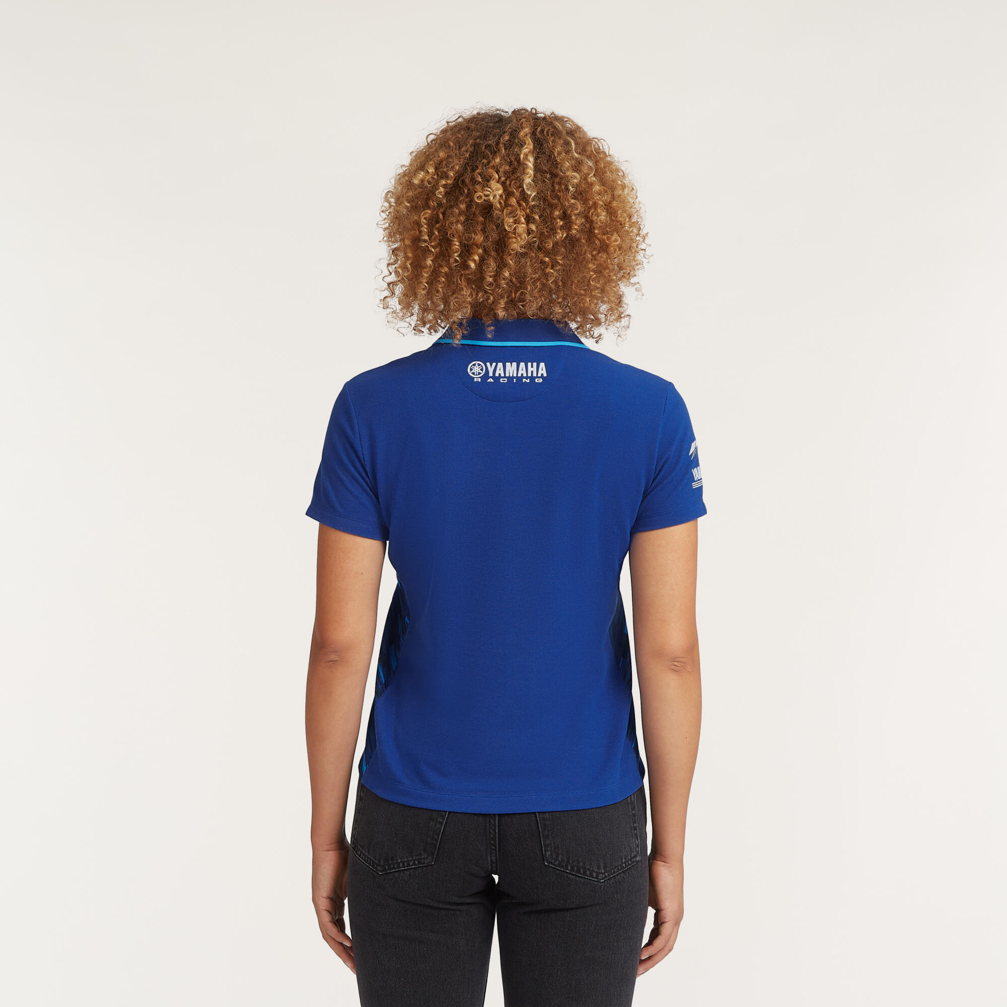 Yamaha Paddock Blue Team Poloshirt für Damen