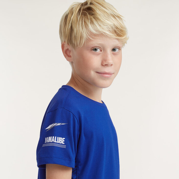 Yamaha Paddock Blue Team T-Shirt für Kinder